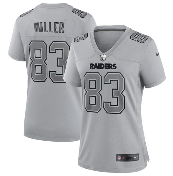 Darren Waller Las Vegas Raiders gray Game jersey