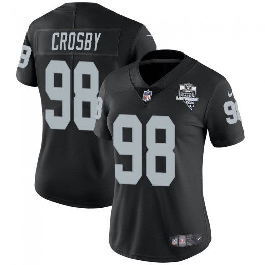 Maxx Crosby Las Vegas Raiders black jersey