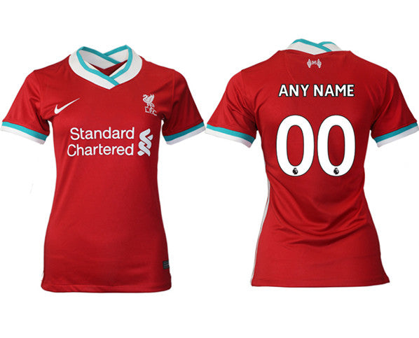 Custom Liverpool red Home jersey