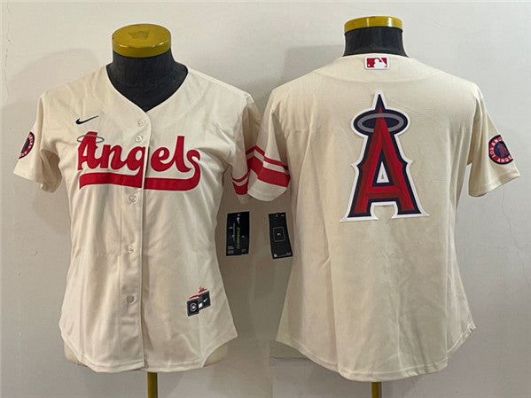 Los Angeles Angels cream City Connect jersey