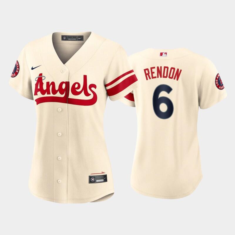 Anthony Rendon Los Angeles Angels cream City Connect jersey