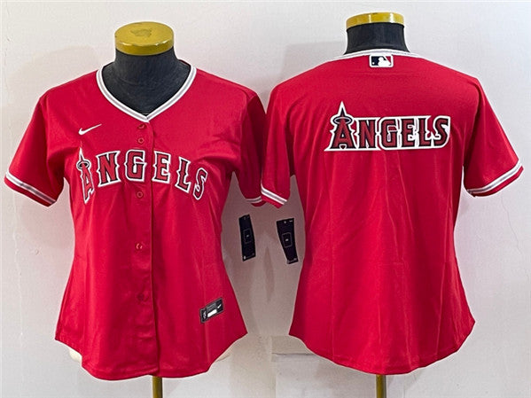 Los Angeles Angels red jersey