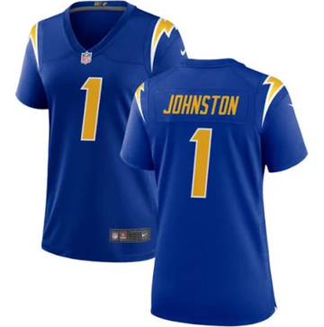 Quentin Johnston Los Angeles Chargers royal Game jersey