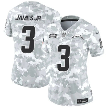 Derwin James Jr Arctic Los Angeles Chargers camo Salute To Service jersey