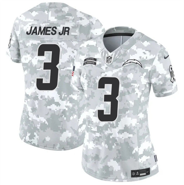 Derwin James Jr Arctic Los Angeles Chargers camo Salute To Service jersey