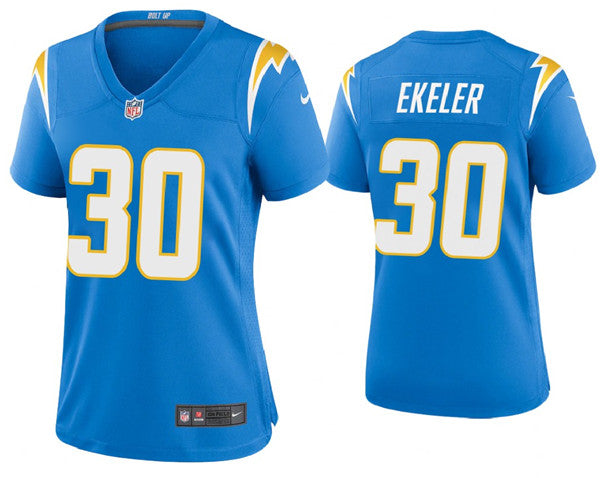 Austin Ekeler Los Angeles Chargers blue jersey