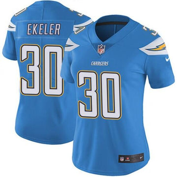 Austin Ekeler Los Angeles Chargers blue jersey