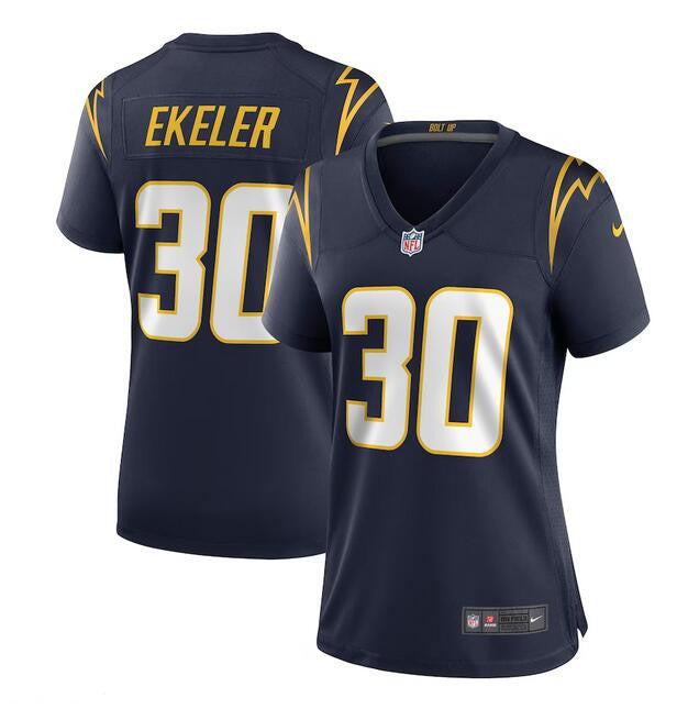Austin Ekeler Los Angeles Chargers navy jersey