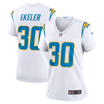 Austin Ekeler Los Angeles Chargers white Game jersey