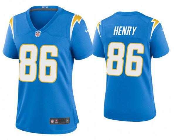 Hunter Henry Los Angeles Chargers blue Game jersey