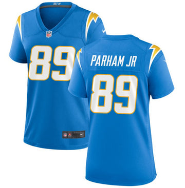 Donald Parham Jr Los Angeles Chargers blue Game jersey