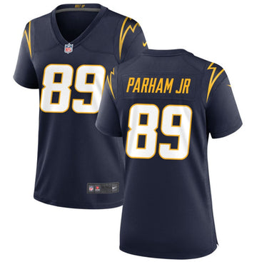 Donald Parham Jr Los Angeles Chargers navy Game jersey