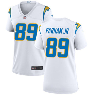 Donald Parham Jr Los Angeles Chargers white Game jersey