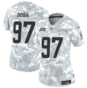 Joey Bosa Arctic Los Angeles Chargers camo Salute To Service jersey