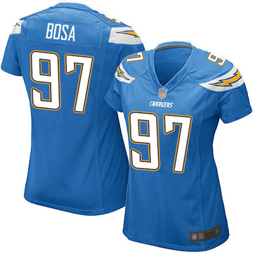 Joey Bosa Los Angeles Chargers blue Game jersey