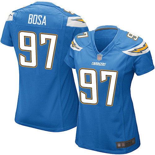 Joey Bosa Los Angeles Chargers blue Game jersey