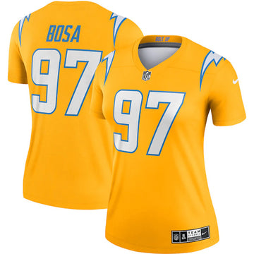 Joey Bosa Los Angeles Chargers gold jersey