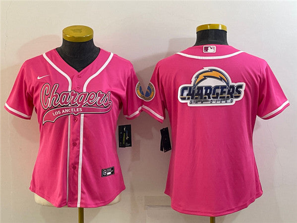 Los Angeles Chargers pink jersey