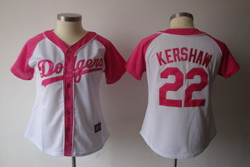 Clayton Kershaw Los Angeles Dodgers pink Fashion jersey