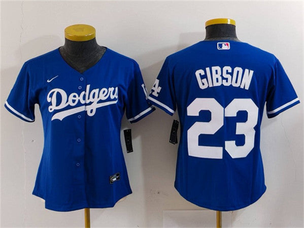 Kirk Gibson Los Angeles Dodgers blue jersey