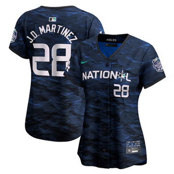 JD Martinez Los Angeles Dodgers teal All-Star jersey