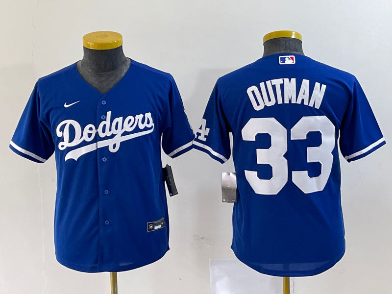 James Outman Los Angeles Dodgers royal jersey