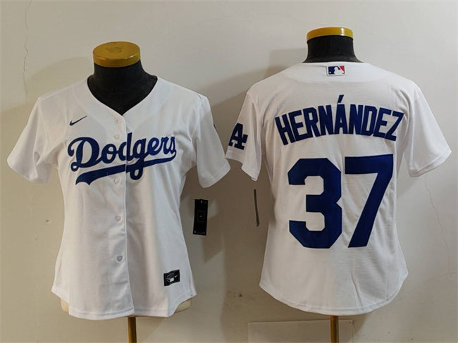 Teoscar Hernandez Los Angeles Dodgers white jersey