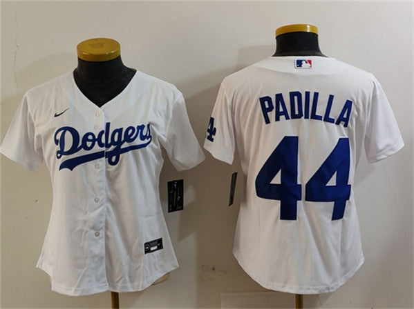 Vicente Los Angeles Dodgers white jersey