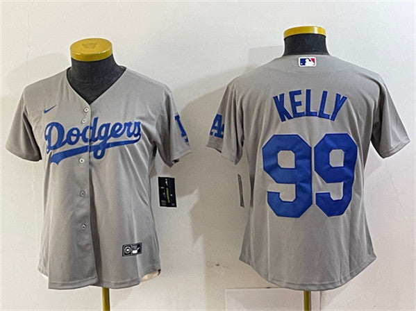 Joe Kelly Los Angeles Dodgers gray jersey