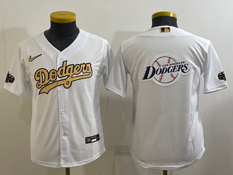 Los Angeles Dodgers white jersey