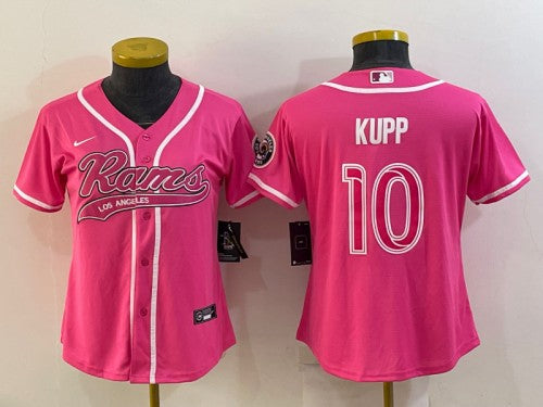 Cooper Kupp Los Angeles Rams pink jersey