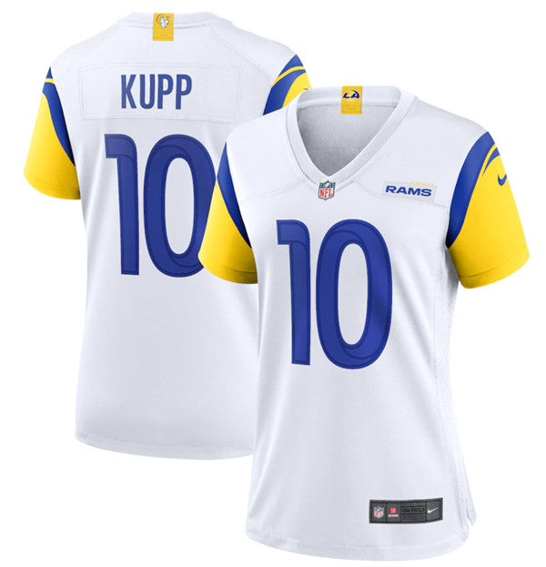 Cooper Kupp Los Angeles Rams white jersey