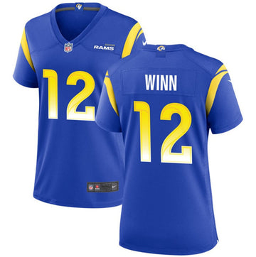 Dresser Winn Los Angeles Rams blue Game jersey