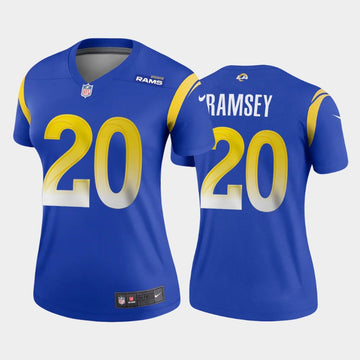 Jalen Ramsey Los Angeles Rams royal jersey