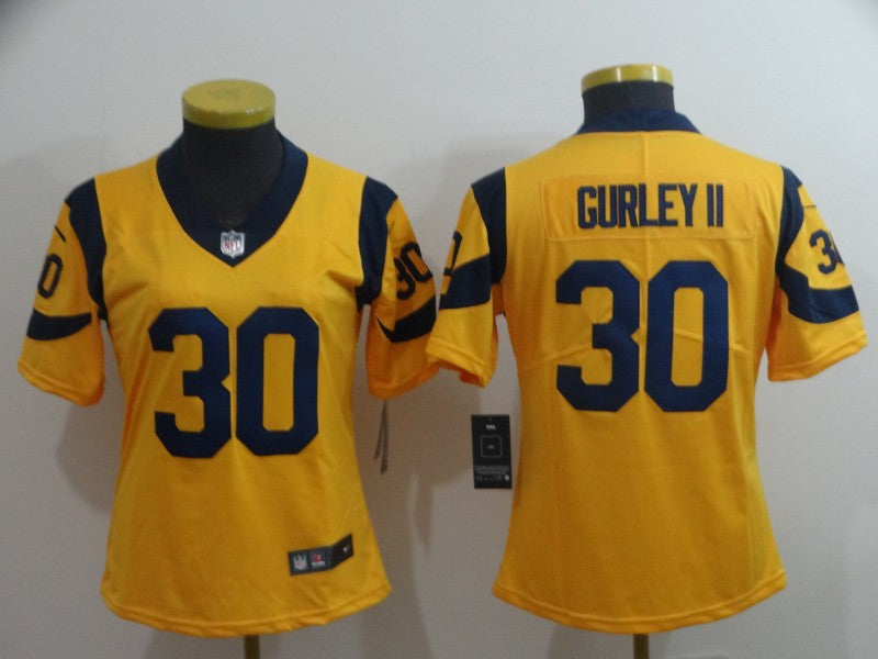 Todd Gurley II Los Angeles Rams gold jersey