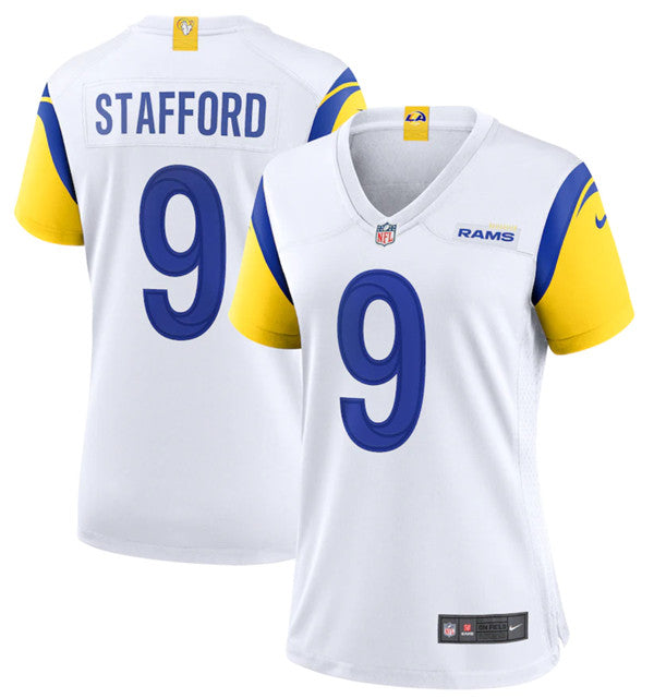 Matthew Stafford Los Angeles Rams white jersey