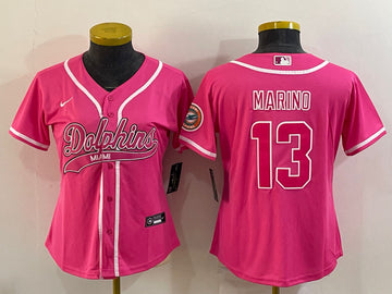 Dan Marino Miami Dolphins pink jersey