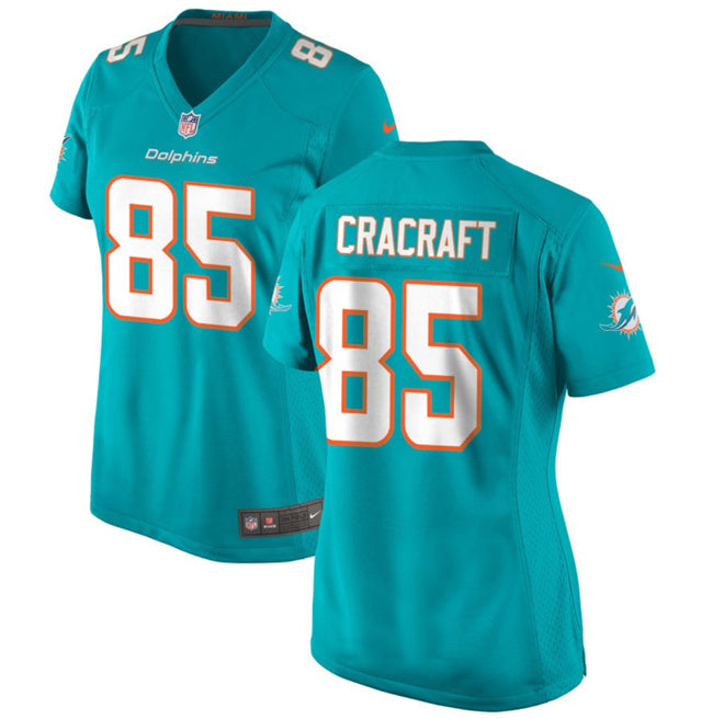 River Cracraft Miami Dolphins aqua Color Rush jersey