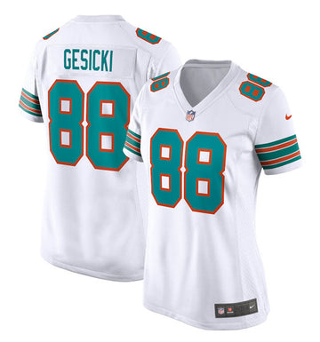 Custom Miami Dolphins white jersey