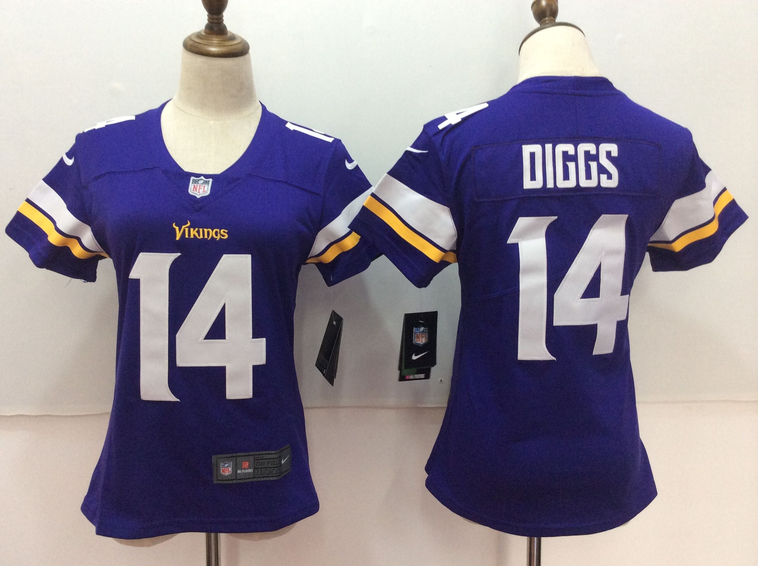 Stefon Diggs Minnesota Vikings purple jersey