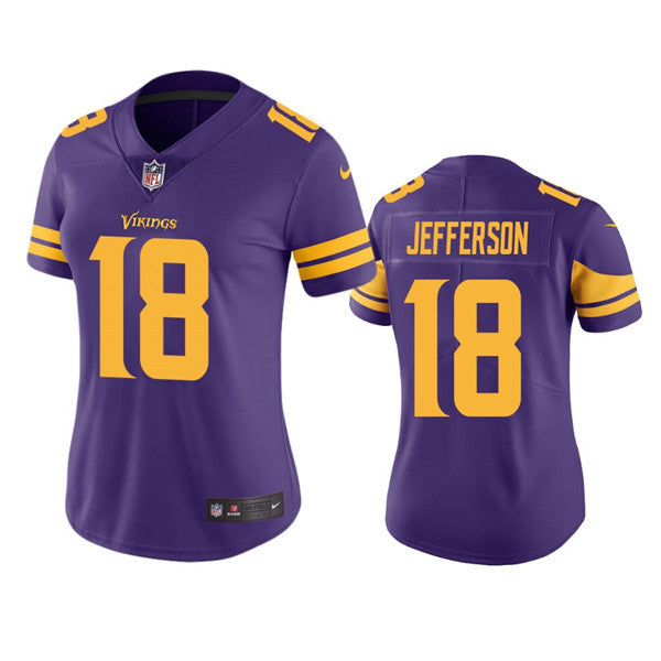 Justin Jefferson Minnesota Vikings purple jersey