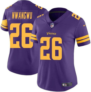 Kene Nwangwu Minnesota Vikings purple Color Rush jersey