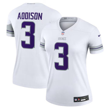 Jordan Addison Minnesota Vikings white jersey