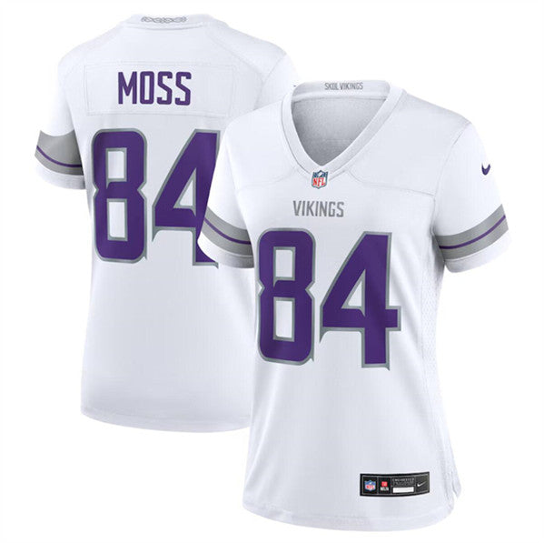 Randy Moss Minnesota Vikings white jersey