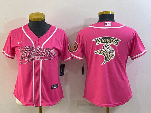 Minnesota Vikings pink jersey