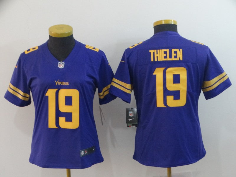 Adam Thielen Minnesota Vikings purple jersey