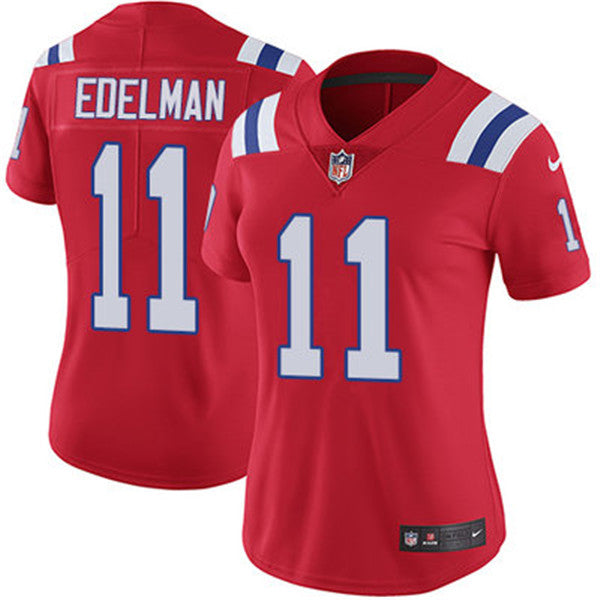 Julian Edelman New England Patriots red jersey