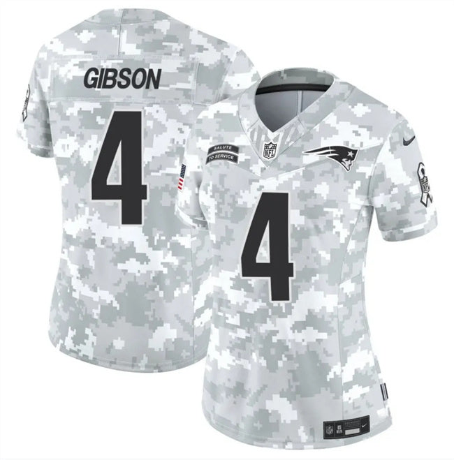 Antonio Gibson New England Patriots camo Salute To Service jersey