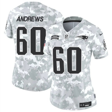 David Andrews New England Patriots camo Salute To Service jersey