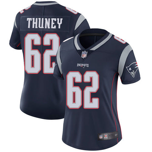 Joe Thuney New England Patriots navy jersey